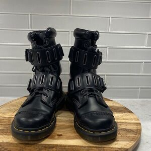 Dr. Martens Black Glynn leather Boots